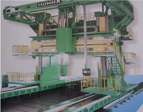 日本本间HOMMA机床厂龙门加工中心FM 45 150BG 电机与控制系统研发深度解析